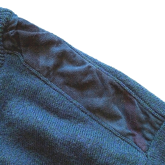 BURBERRY Merino Wool Sweater Shoulder Check - Picture 3 of 4